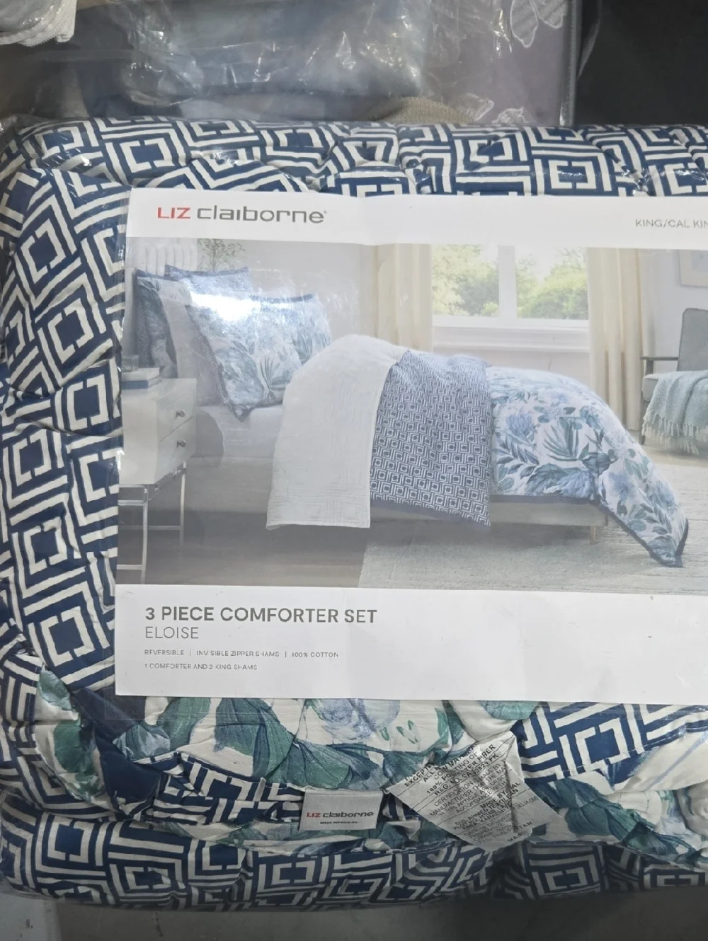 Liz Claiborne Eloise 3-pc. Comforter Set King/Cal King